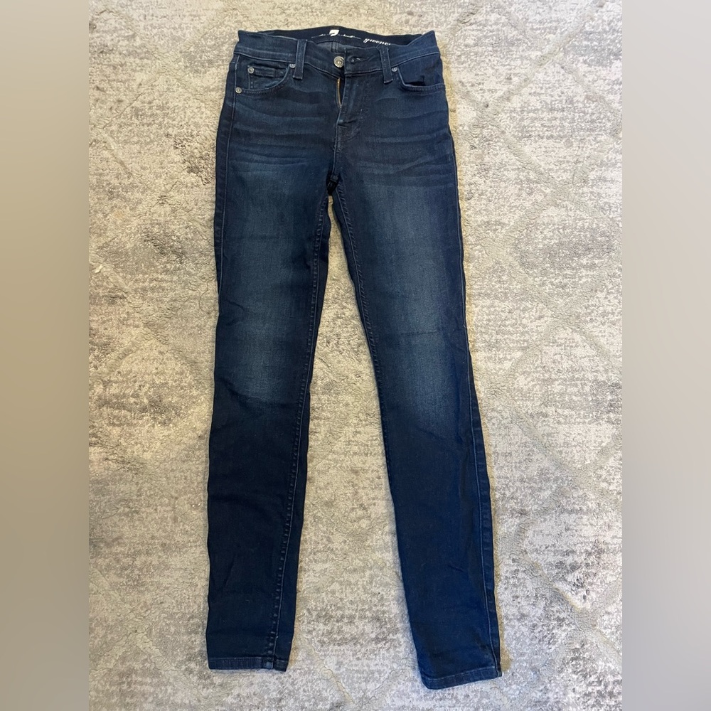 7 For All Mankind Gwenevere Skinny Jeans Size 23